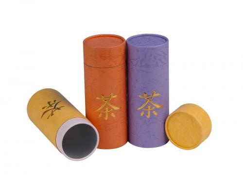 Loose Tea Leaves Paper Tube Packaging