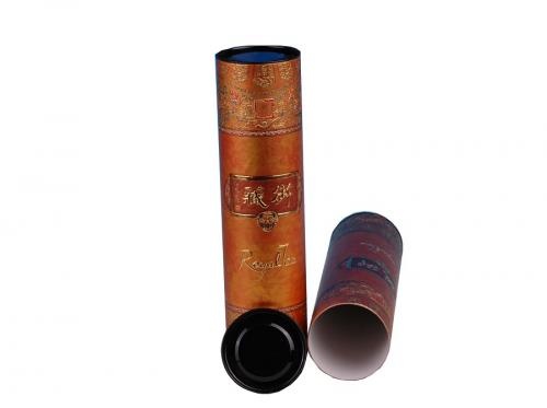 Cylinder Tea Packaging Paper Tube Box