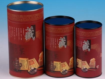 Cylinder Paper Tea Tube Packaging Box