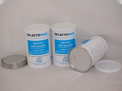 Environmentally Friendly Milk secretion Packaging Paper Cans