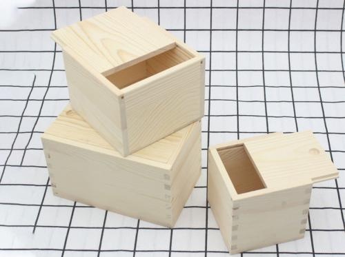 Push-pull Small Volume Packaging Wooden Box