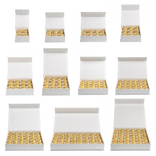 OEM and ODM Manufacturer Custom Size Square Rectangular Chocolate Gift Box with Divider Cardboard For Sale