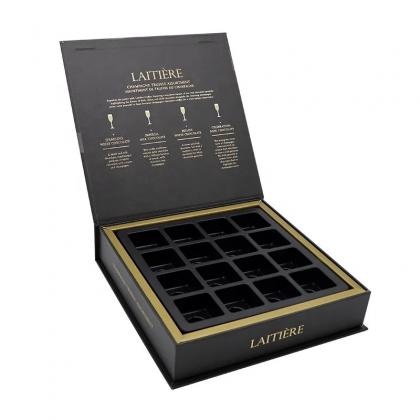 OEM and ODM Custom CMYK printed high-end chocolate gift box For Sale