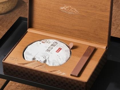 OEM and ODM Leather Gift Box Teabag Dry Powder Packing Luxury PU Leather Box For Sale