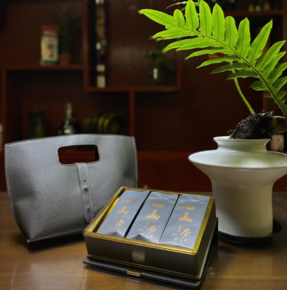 Custom Leather Tea Packaging Box