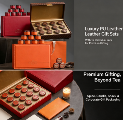 Customer PU Leather Gift Box