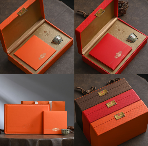 Customer PU Leather Gift Box