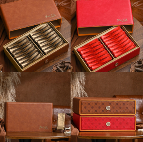 Customer PU Leather Gift Box