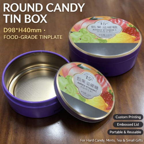 Customer Triangular Tin Box