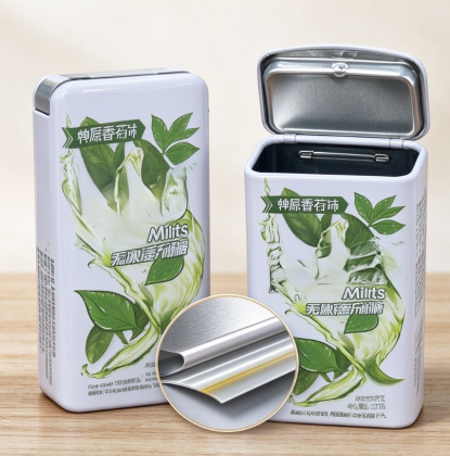 Customer Triangular Tin Box