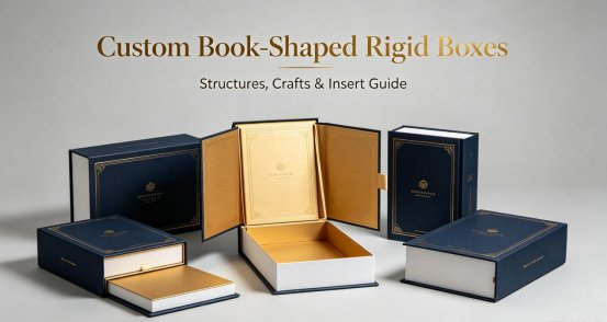Custom Book‑Shaped Rigid Boxes