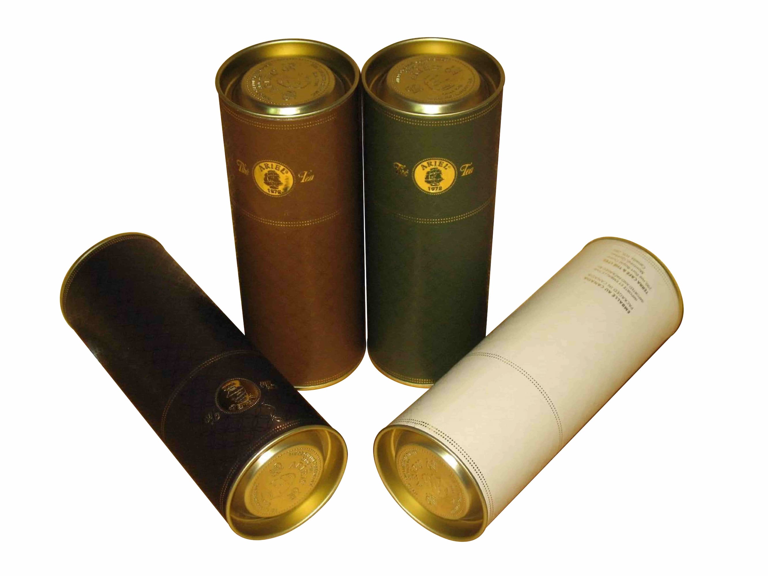 Unsealed Paper Cans